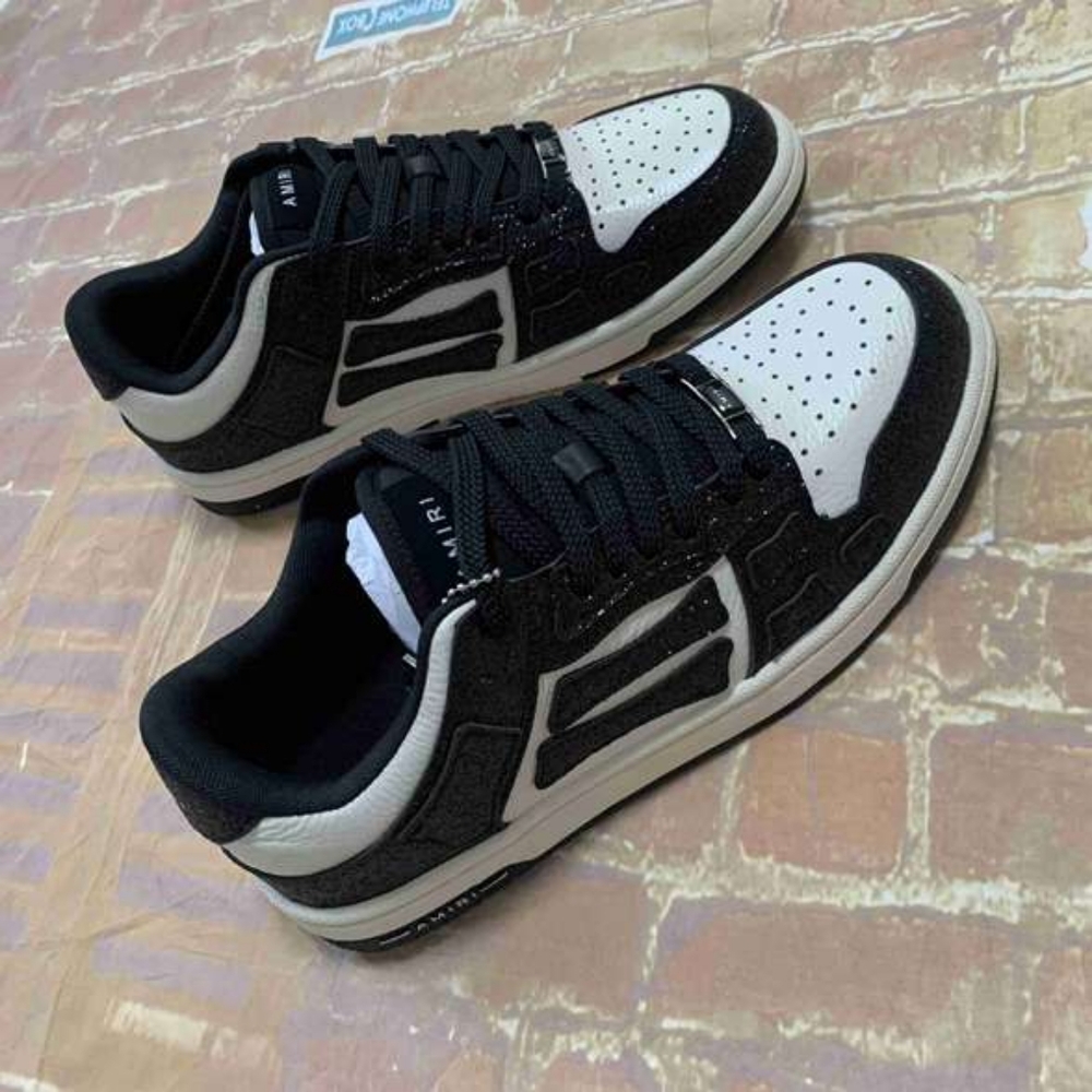 AMIRI black and white sneakers